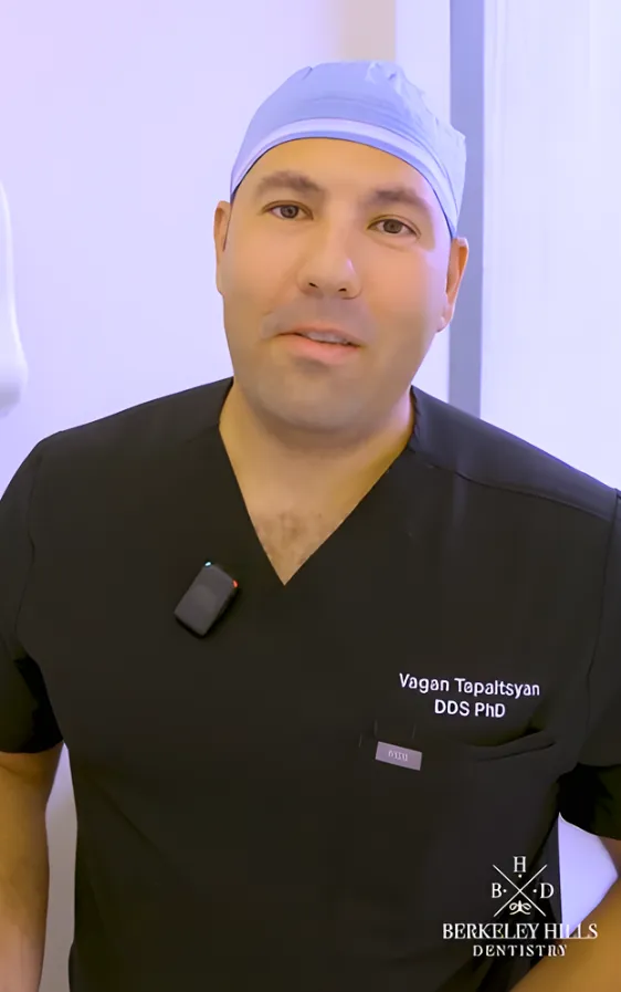 Dr. Tapaltsyan Explaining Implants